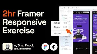 Framer - 2hr Responsive Web Challenge