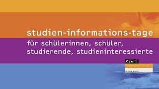 Studien-Informations-Tage an der Christian-Albrechts-Universität zu Kiel