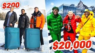 SIDEMEN $20,000 vs $200 WINTER HOLIDAY