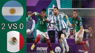 Argentina vs Mexico all Goal 2  0  messi Goal & highlights 2022 wolrd cap HD 720 not in