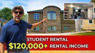 Unveiling the Student Rental that Generates $120,000/year Cashflow Near Brock University!