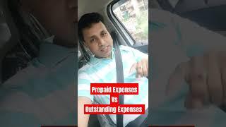 Prepaid expenses vs Outstanding Expenses #accounting #accountancy #prepaid #outstanding