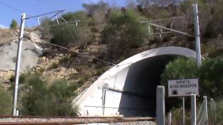 Greek Siemens Desiro EMUs at speed