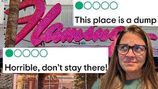 We Tested 1-Star Hotel Reviews in Las Vegas | Flamingo