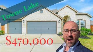 Towne Lake | 18410 Winding Willow Oak Way | Home for sale | Cypress Texas | Houston Texas