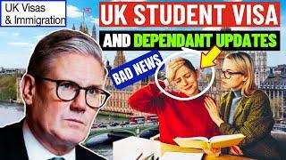 Latest Changes To UK Student Visa and DEPENDANTS 2024/2025