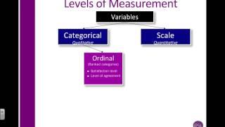 SPSS: Understand Ordinal, Nominal & Scale (aka Level of measurment)