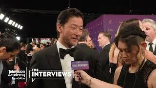 Tadanobu Asano ("Shogun") at the 76th Emmy Awards - TelevisionAcademy.com/Interviews