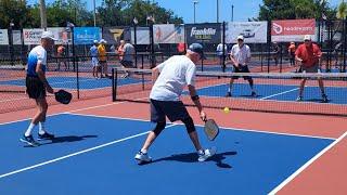 Men's 80+ Age Pickleball at US Open 2024