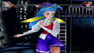 Psychic Force 2 (PS1) - Story Mode With Patty