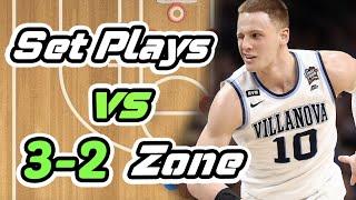 Set Basketball Plays vs 3-2 Zone Defense