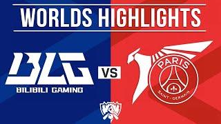 BLG vs PSG Highlights ALL GAMES | Worlds Swiss Stage 2024 | Bilibili Gaming vs PSG Talon