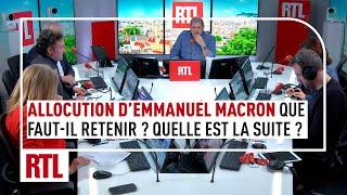 Allocution d'Emmanuel Macron : que faut-il retenir ? Quelle est la suite ?