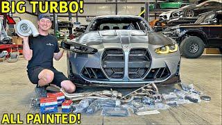 Rebuilding A Wrecked 2023 BMW M3 Part 4