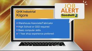 JOB ALERT: GHX Industrial in Kilgore hiring for warehouse associate, fabricator