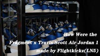 Fragment x Travis Scott Air Jordan 1 Low | Factory Production Process