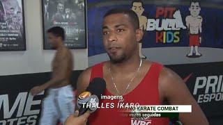 Potiguar Luiz Victor Rocha mira no cinturão no Karate Combat