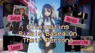 Eliminating Rivals Based On Their PERSONA- Yandere Simulator 1980s Mode