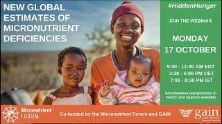 #HiddenHunger: New Global Estimates of Micronutrient Deficiencies - ORIGINAL