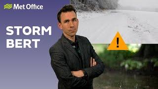 21/11/2024 – Disruptive snow, rain & wind  – Met Office weather forecast UK