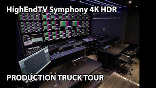 Video Production Truck Tour - HighEndTV Symphony 4K/HDR 40' Expando - NAB 2022