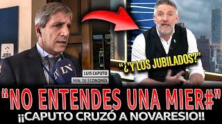 ¡CAPUTO CRUZÓ al ARDIDO de NOVARESIO en LA NACION +!