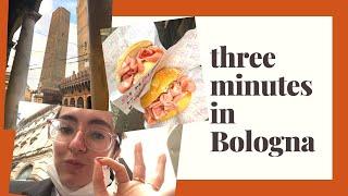 eating around Bologna in 3 minutes | Bologna travel vlog 2022