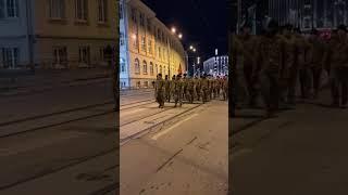 NATO soldiers in Estonia. Independence Day in Tallinn #shorts #NATO #soldiers #estonia #independence