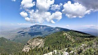 South Sandia Peak Hike via Crest Trail (Albuquerque, New Mexico) [4k]