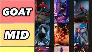 Ranking EVERY Hot Toys Spider-Man from BEST to WORST