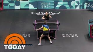 Table tennis is having a moment at the Paris Olympics