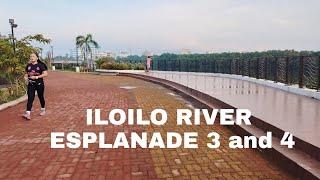 WALKING AT THE ILOILO RIVER ESPLANADE 4 AND 3 | ILOILO CITY | PHILIPPINES |