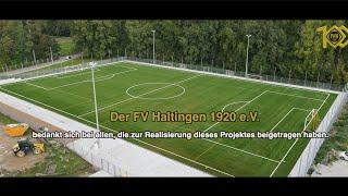 Fv Haltingen1920 e.V. zum 100 Jährigen bestehen ! Bau des Kunstrasenplatz