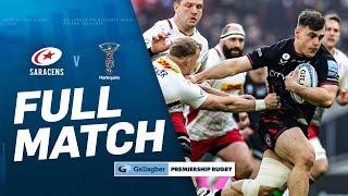 Saracens v Harlequins - FULL MATCH | Plenty of Tries in London Derby! | Gallagher Premiership 23/24