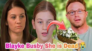 Danielle Busby's Daughter Blayke Busby  Died today | Danielle  & Adam Busby Shock  | TLC