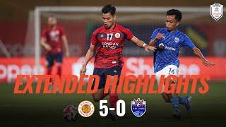 EXTENDED HIGHLIGHTS |  CÔNG AN HÀ NỘI FC 5-0 LION CITY SAILORS FC  | #SHOPEECUP 2024/2025