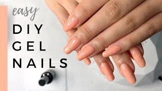 EASY DIY GEL NAIL USING BEETLES GEL NAIL STARTER KIT | Trying New Things