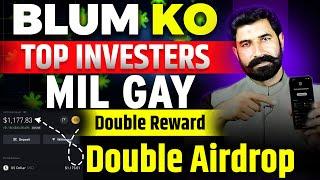 Blum Ko Top Investers Mil Gay | Blum Double Reward | Blum Airdrop | Crypto Mining Bot | Albarizon