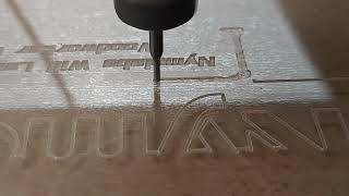 NymoLabs NBS-6040 CNC Machine Engraving Acrylic Demo