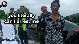 Psycho Karen has EXTREME MELTDOWN While Resisting Arrest | Karens Getting Arrested By Police #486