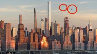 24/7 NYC/NJ UFO Drone Watch 4K  NEW YORK CITY MANHATTAN LIVE VIEW  뉴욕 맨해튼 실시간 뷰