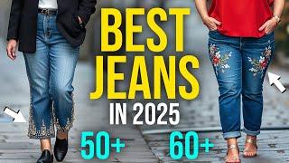 Best 2025 Jeans for Woman Over 50 & 60 | Stylish, Comfortable, and Flattering Denim