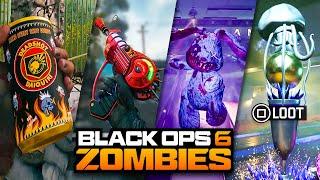 ALL LIBERTY FALLS SIDE EASTER EGGS in BO6 ZOMBIES! (4x Free Ray Guns, Superhero, Bowling & More!!)