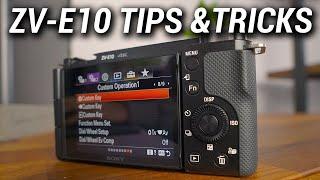 5 Settings you NEED to Know! Sony ZV-E10