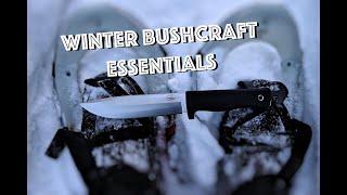 Winter Bushcraft Gear I Can't Live Without (2022)