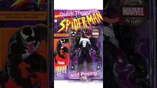 Venom 2024 Retro Marvel Legends Quick Review Spider-Man Hasbro Pulse Action Figure