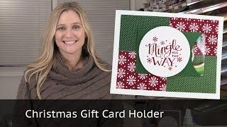 Christmas Gift Card Holder