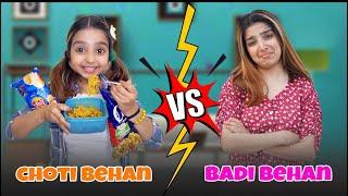 World War of Siblings | Badi Behen Vs Choti Behen | @jagritikhurana