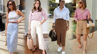 CASUAL AND COMFORTABLE LOOKS WITH BASIC FASHION CLOTHES 2025/ The Best Ideas for Casual Dressing