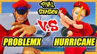 SFV CE  ProblemX (M. Bison) vs Hurricane (Cammy)  Ranked Set  Street Fighter 5